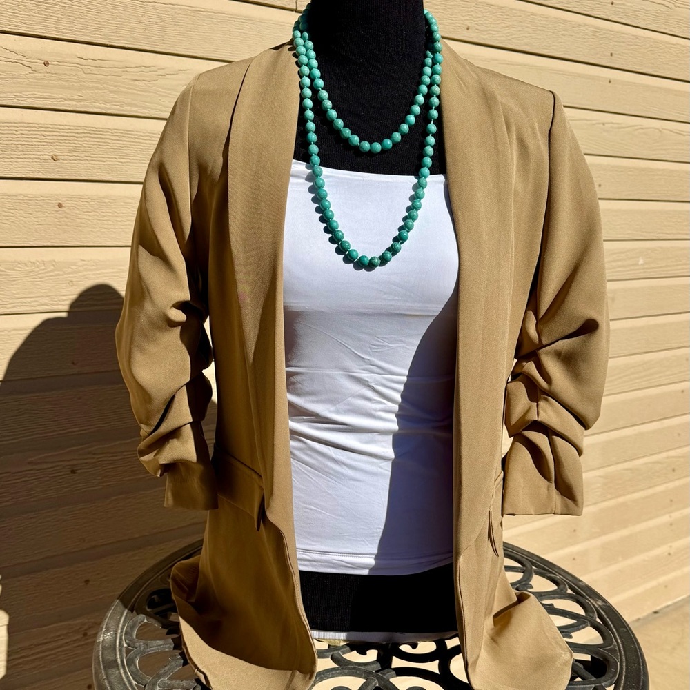Tan Blazer